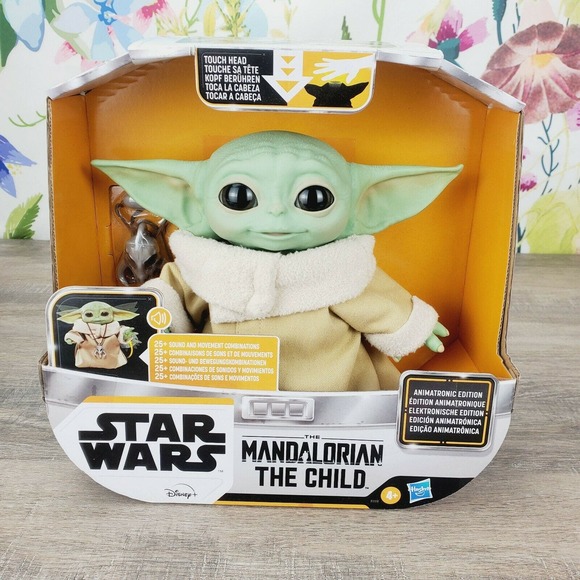 Disney Star Wars Mandalorian The Child Baby Yoda Animatronic Hasbro Toy New ! - Picture 7 of 7